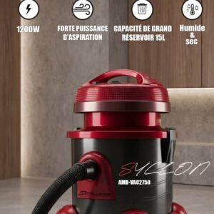Aspirateur AVEC Sac Haute Puissance – Silencieux & Compact DYM-ASP300